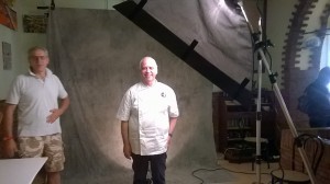 Antonio Grasso backstage