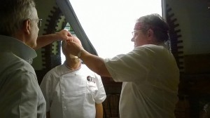 Preparazione per lo scatto